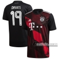 6Calcio: Terza Maglia Bayern Munchen Alphonso Davies #19 Uomo 2020-2021