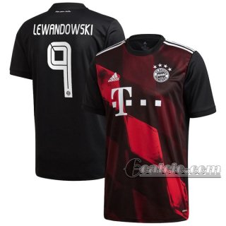 6Calcio: Terza Maglia Bayern Munchen Robert Lewandowski #9 Uomo 2020-2021