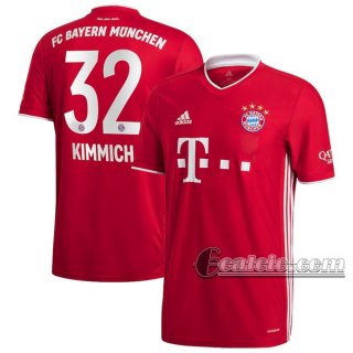 6Calcio: Prima Maglia Bayern Munchen Joshua Kimmich #32 Uomo 2020-2021
