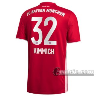 6Calcio: Prima Maglia Calcio Bayern Munchen Joshua Kimmich #32 Bambino 2020-2021