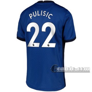 6Calcio: Prima Maglia Calcio Fc Chelsea Christian Pulisic #22 Bambino 2020-2021