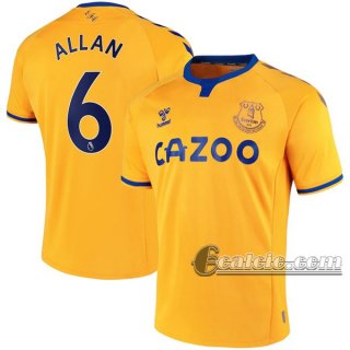 6Calcio: Seconda Maglia Everton Allan #6 Uomo 2020-2021