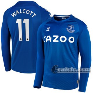 6Calcio: Prima Maglia Everton Walcott #11 Manica Lunga Uomo 2020-2021