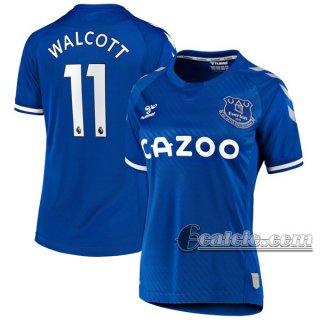 6Calcio: Prima Maglia Calcio Everton Walcott #11 Donna 2020-2021