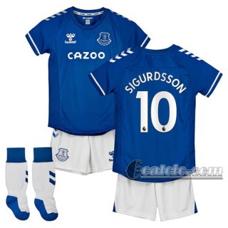 6Calcio: Prima Maglia Calcio Everton Sigurdsson #10 Bambino 2020-2021