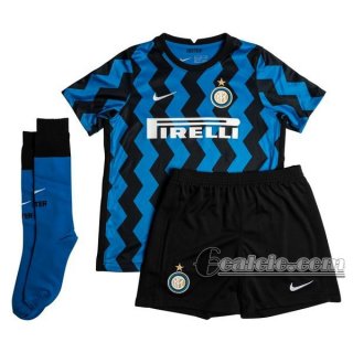 6Calcio: Prima Maglia Calcio Inter Milan Bambino 2020-2021