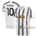 6Calcio: Prima Maglia Juventus Paulo Dybala #10 Uomo 2020-2021