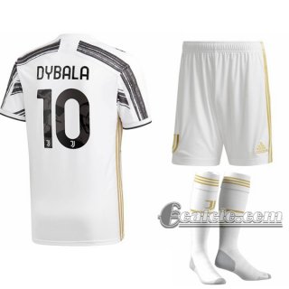 6Calcio: Prima Maglia Calcio Juventus Paulo Dybala #10 Bambino 2020-2021