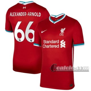 6Calcio: Prima Maglia Liverpool Fc Trent Alexander-Arnold #66 Uomo 2020-2021