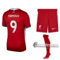 6Calcio: Prima Maglia Calcio Liverpool Roberto Firmino #9 Bambino 2020-2021