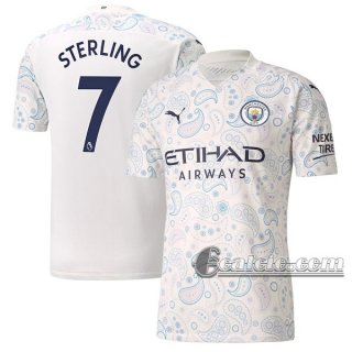 6Calcio: Terza Maglia Manchester City Sterling #7 Uomo 2020-2021