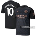 6Calcio: Seconda Maglia Manchester City Kun Agüero #10 Uomo 2020-2021