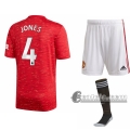 6Calcio: Prima Maglia Calcio Manchester United Phil Jones #4 Bambino 2020-2021