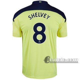 6Calcio: Seconda Maglia Calcio Newcastle United Shelvey #8 Bambino 2020-2021