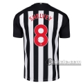 6Calcio: Prima Maglia Calcio Newcastle United Shelvey #8 Bambino 2020-2021