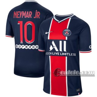6Calcio: Prima Maglia Psg Paris Saint Germain Neymar Jr #10 Uomo 2020-2021