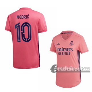 6Calcio: Seconda Maglia Calcio Real Madrid Luka Modric #10 Donna 2020-2021