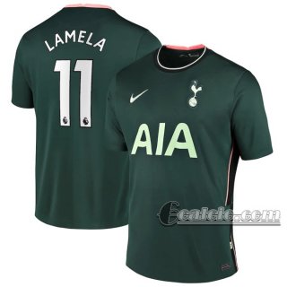 6Calcio: Seconda Maglia Tottenham Hotspur David Lamela #11 Uomo 2020-2021