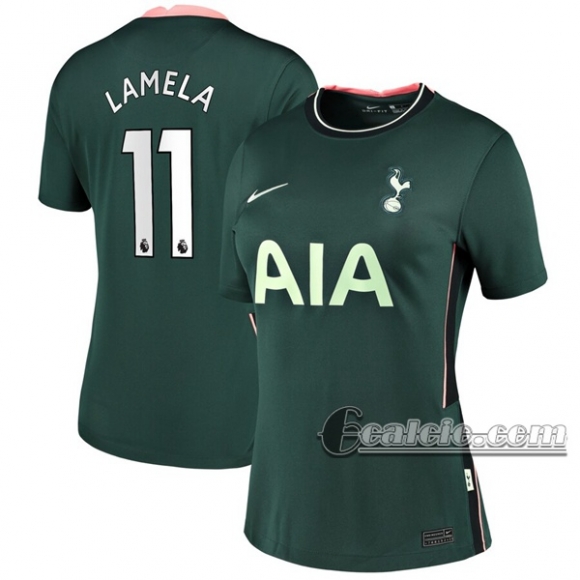 6Calcio: Seconda Maglia Calcio Tottenham Hotspur David Lamela #11 Donna 2020-2021