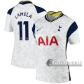 6Calcio: Prima Maglia Calcio Tottenham Hotspur David Lamela #11 Donna 2020-2021