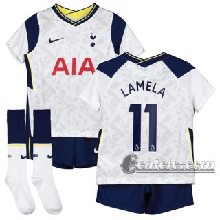 6Calcio: Prima Maglia Calcio Tottenham Hotspur David Lamela #11 Bambino 2020-2021