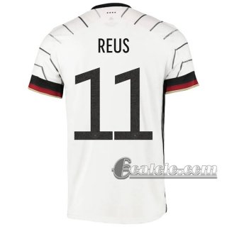 6Calcio: Germania Reus #11 Prima Maglia Nazionale Uomo UEFA Euro 2020