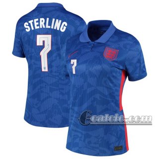 6Calcio: Inghilterra Sterling #7 Seconda Maglia Nazionale Donna UEFA Euro 2020