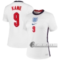 6Calcio: Inghilterra Kane #9 Prima Maglia Nazionale Donna UEFA Euro 2020