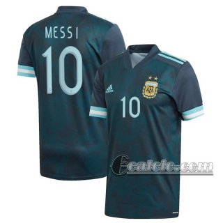 6Calcio: Argentina Lionel Messi #10 Seconda Maglia Nazionale Uomo 2020/2021