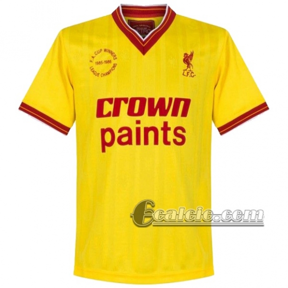 6Calcio: Fc Liverpool Retro Terza Maglia 1985-1986