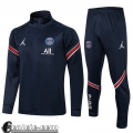 Sportswear Giacca Nuova Del PSG Paris Full-Zip zaffiro JK43 2021 2022