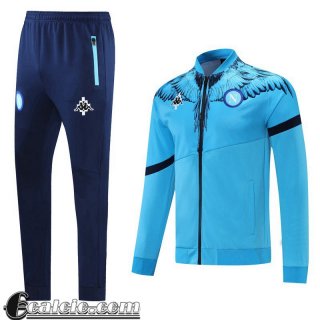 Sportswear Giacca Nuova Del SSC Naples Full-Zip Blu scuro JK53 2021 2022