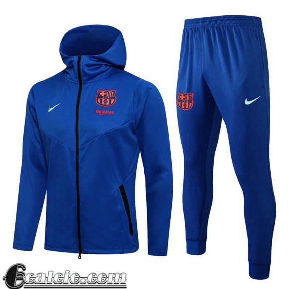 Sportswear Giacca Nuova Del Barcellona Full-Zip Blu scuro JK58 2021 2022