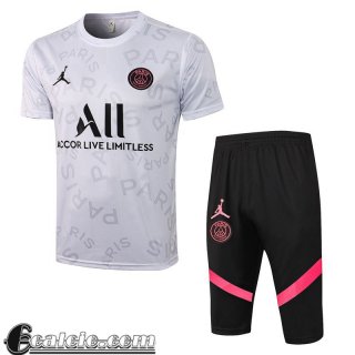 Magliatta T-shirt PSG Paris bianca PL68 2021 2022