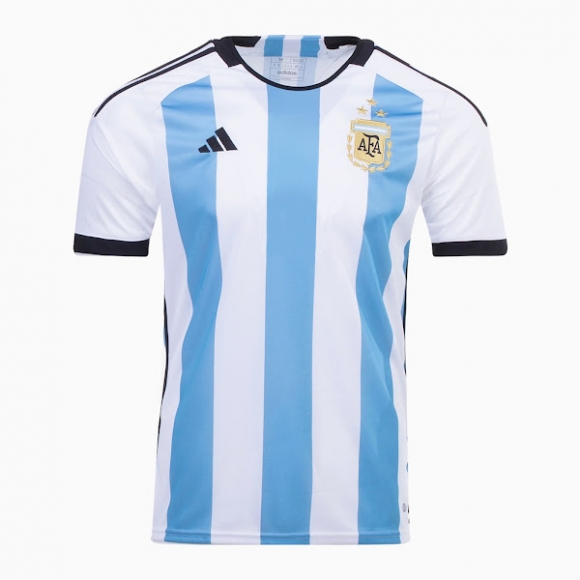 Maglie Calcio 3-STAR Argentina Prima Uomo Coppa del Mondo 2022