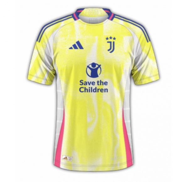 Maglie Calcio Juventus Seconda Save the Children Uomo 24 25