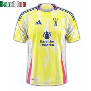 Maglie Calcio Juventus Seconda Save the Children Bambini 24 25