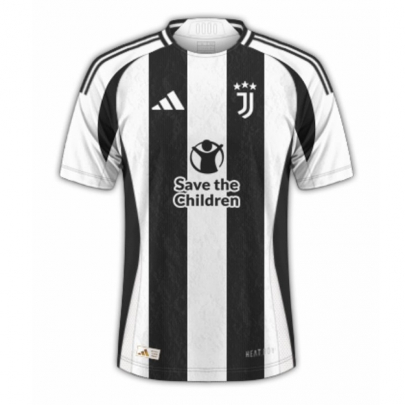 Maglie Calcio Juventus Prima Save the Children Uomo 24 25