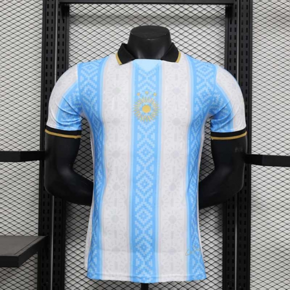 Argentina Maglia Calcio Edizione speciale Uomo 2024 TBB681