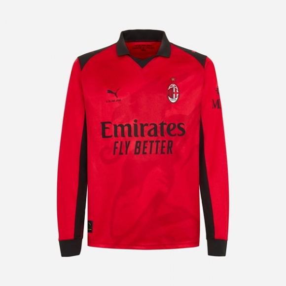 AC Milan x Slam Jam Maglia Calcio Manica Lunga Uomo 25-26 TBD2251