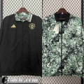 Giacca A Vento Reversible Manchester United Uomo 2023 2024 D228