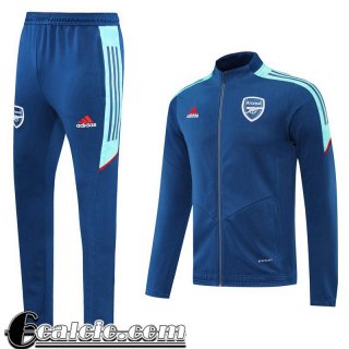 Full Zip Giacca Arsenal blu Uomo 2022 2023 JK311