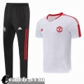 T-Shirt Manchester United Bianco Uomo 2022 2023 PL301