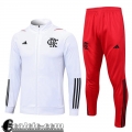 Full-Zip Giacca Flamengo Bianco Uomo 23 24 JK697