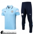 Polo Shirts Manchester City azzurro Uomo 22 23 PL628