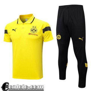 Polo Shirts Borussia Dortmund GIALLO Uomo 23 24 PL637