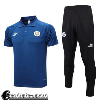 Polo Shirts Manchester City blu Uomo 23 24 PL641
