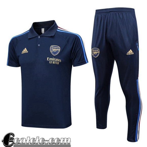 Polo Shirts Arsenal blu Uomo 23 24 PL656