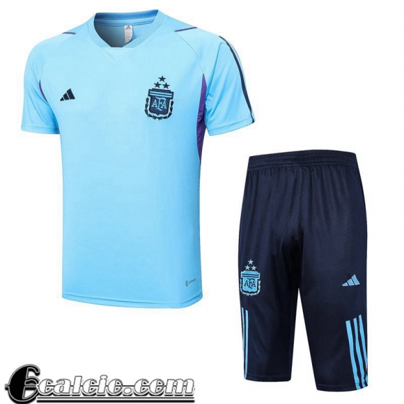 Tute Calcio T Shirt Argentina cielo blu Uomo 23 24 TG771