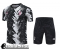 Tute Calcio T Shirt Juventus nero bianco Uomo 23 24 TG784